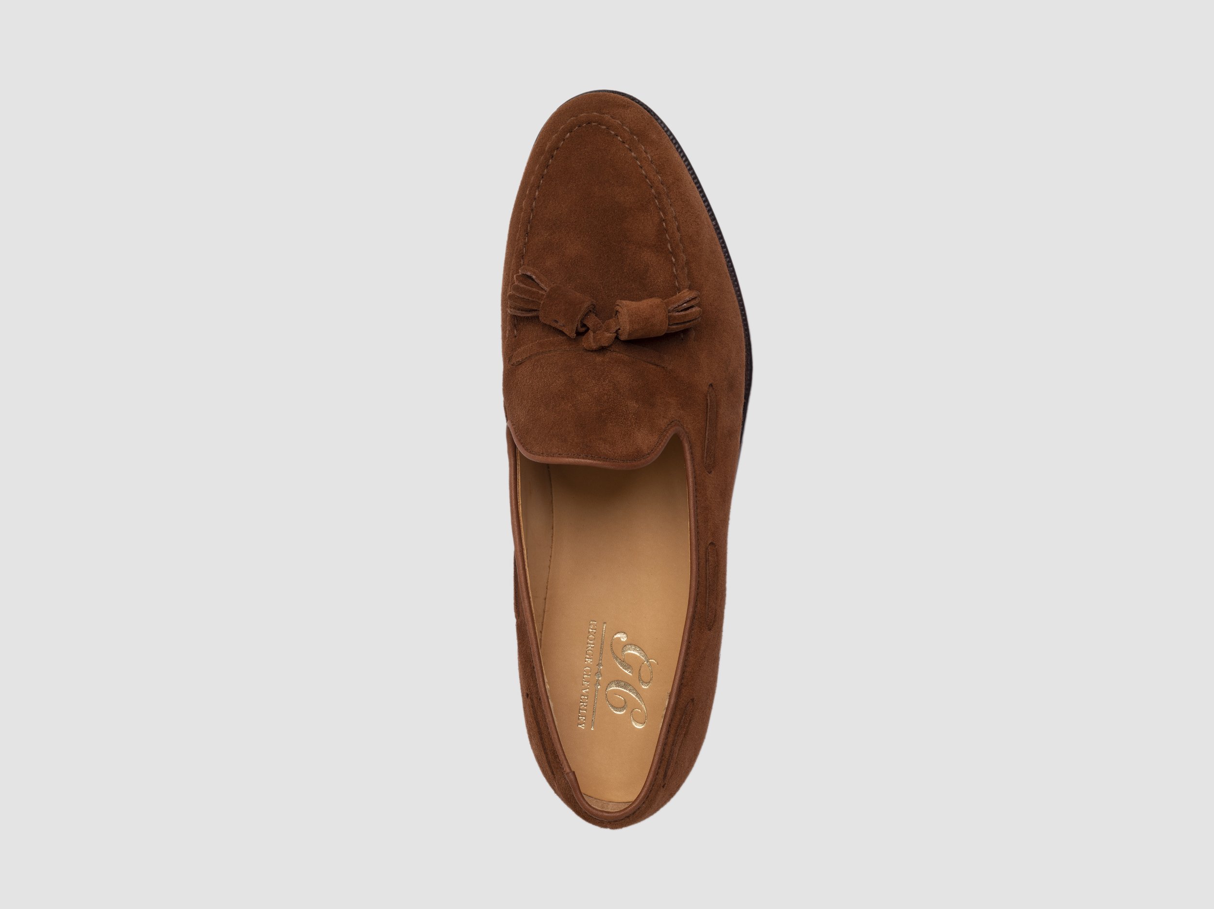 Bradley II in Polo Grain Suede — George Cleverley Bradley II in Polo Grain Suede — George Cleverley